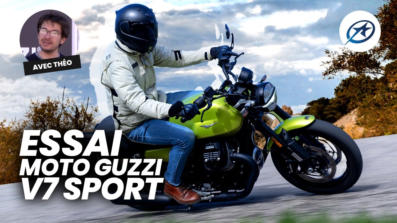 Moto Guzzi V7 Sport (Essai 2025) - L'icône modernisée