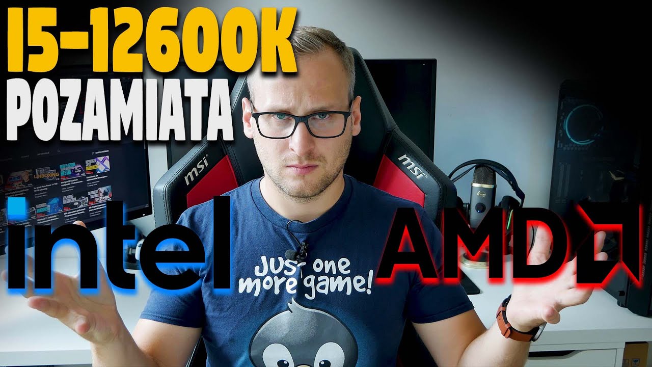 i5 12600K pozamiata konkurencję i co dalej z Intel vs AMD - #TechNIUS 314