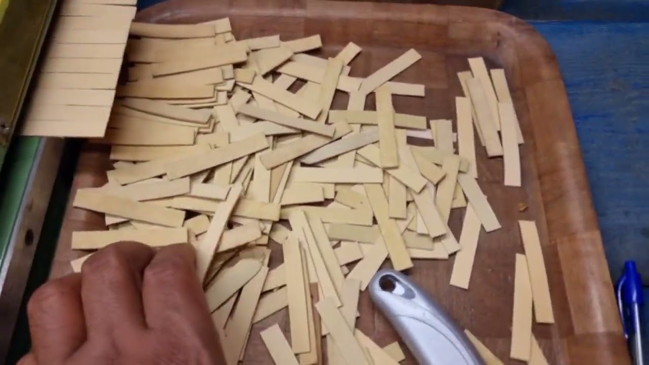 Preparando Válvulas de couro 🪗