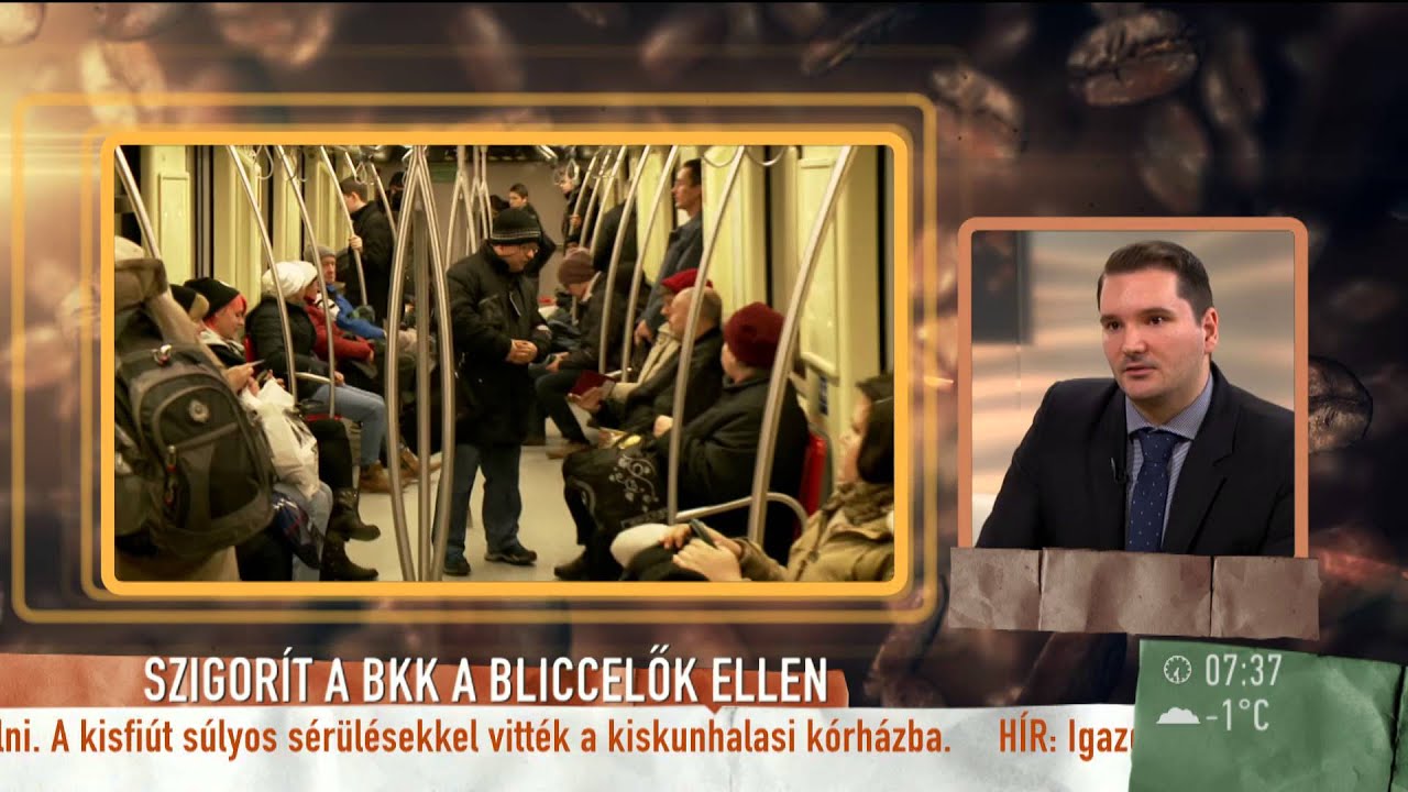 BKK: reszkessetek bliccelők! - 2016.01.28. - tv2.hu/mokka