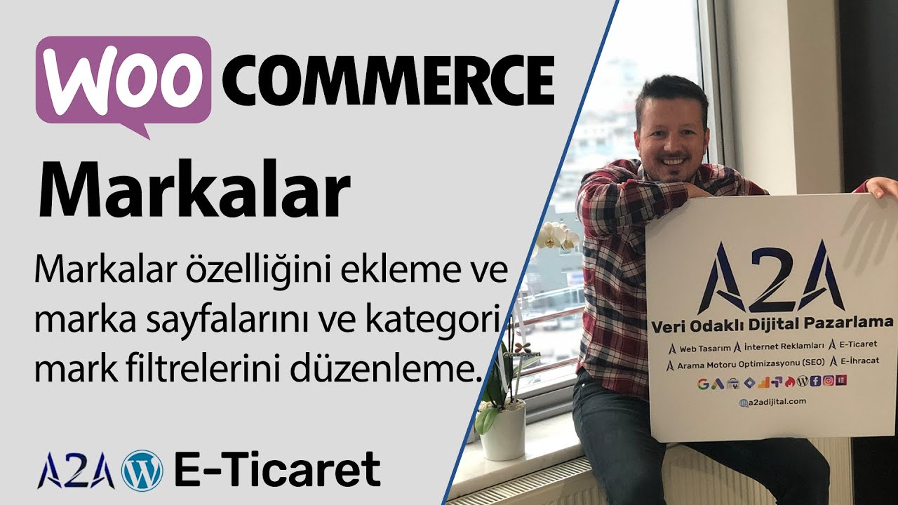 WooCommerce'de MARKALAR Özelliği! - Kategorilerde Marka Filtreleri