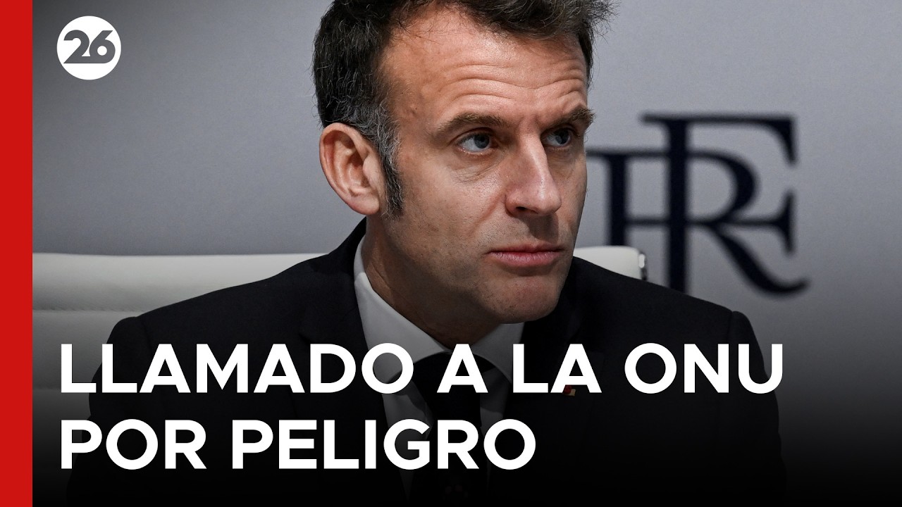 🚨 Macrón pide reunión urgente de la ONU