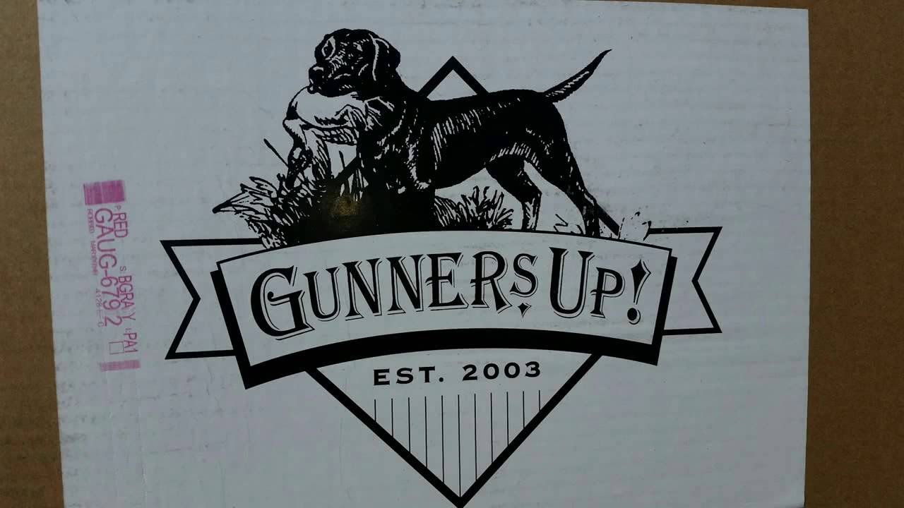 Gunners Up launcher, open box-set up