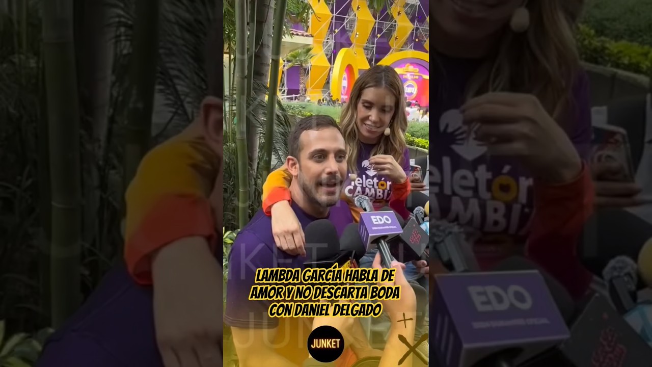 Lambda Garc&iacute;a habla de amor y no descarta boda con Daniel Delgado