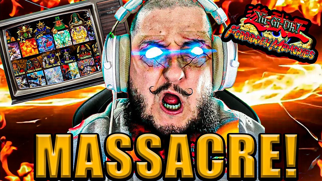 RAGE EXTREMO! 30 MINUTOS DE HUMILHAÇÃO! YUGIOH! FORBIDDEN MEMORIES MOD: REMASTER RERUN #04