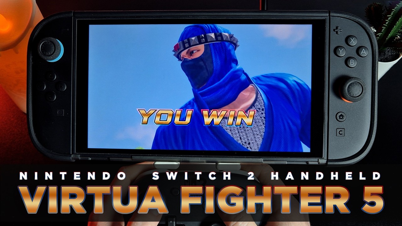 3 Minutes of Virtua Fighter 5 R.E.V.O on Switch 2 Handheld!