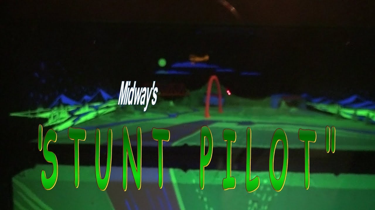 #748 Midway STUNT PILOT Arcade Game-Mechanical WONDER! TNT Amusements