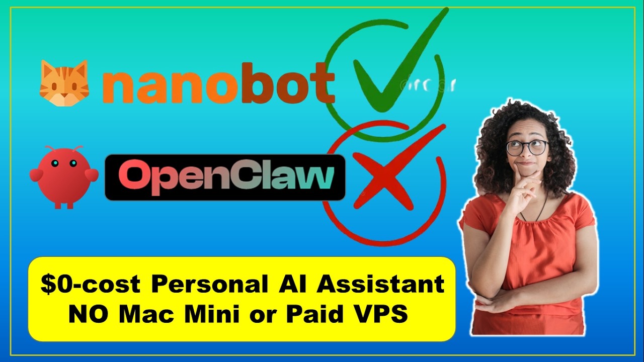 Run Your Own Personal AI Agent for $0! (Nanobot + Ollama Tutorial)