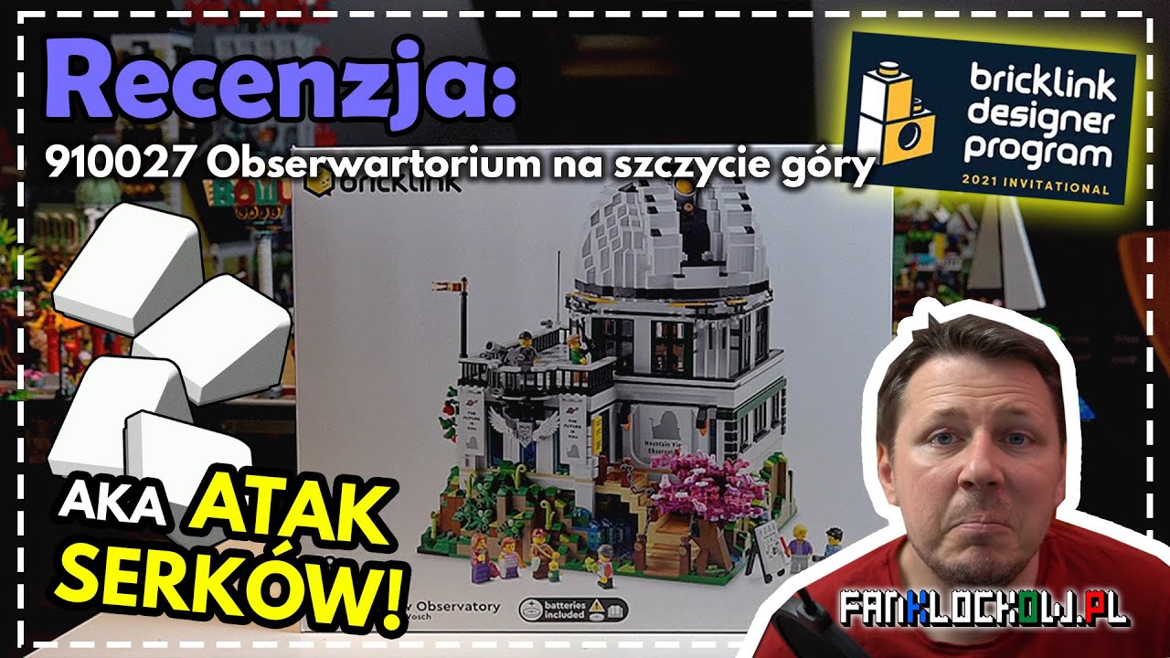 Szybka recenzja: LEGO®/BLDP 910027 Obserwatorium