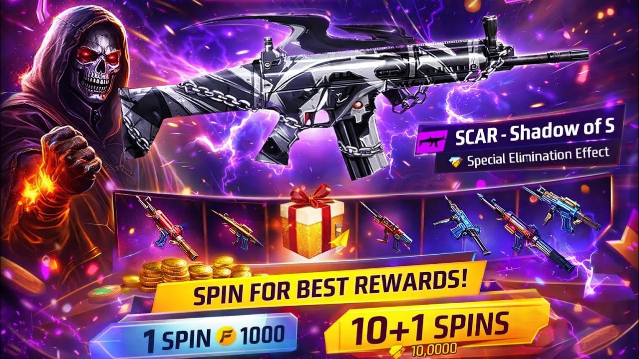Free fire new lock Royal new weapon royale