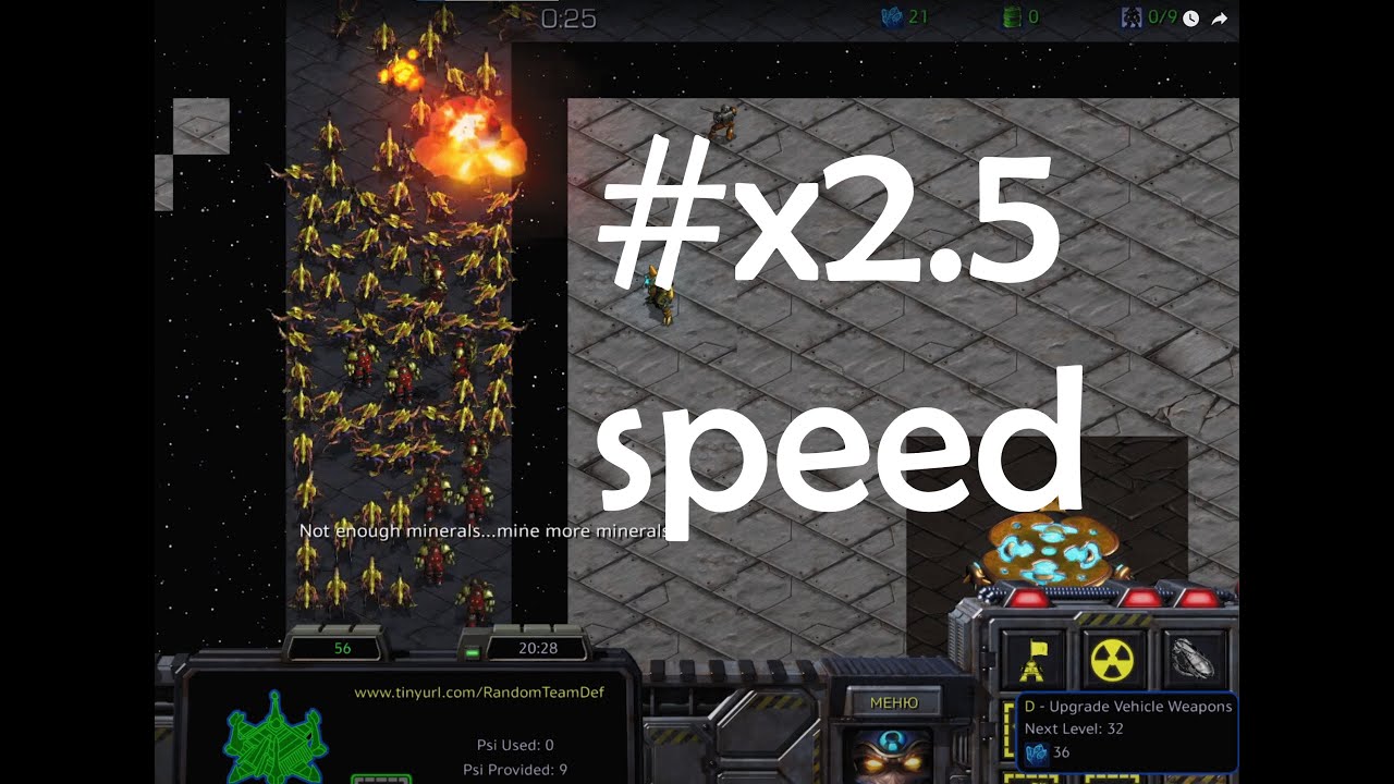 Random team defence 12.0.5 x2.5 speed