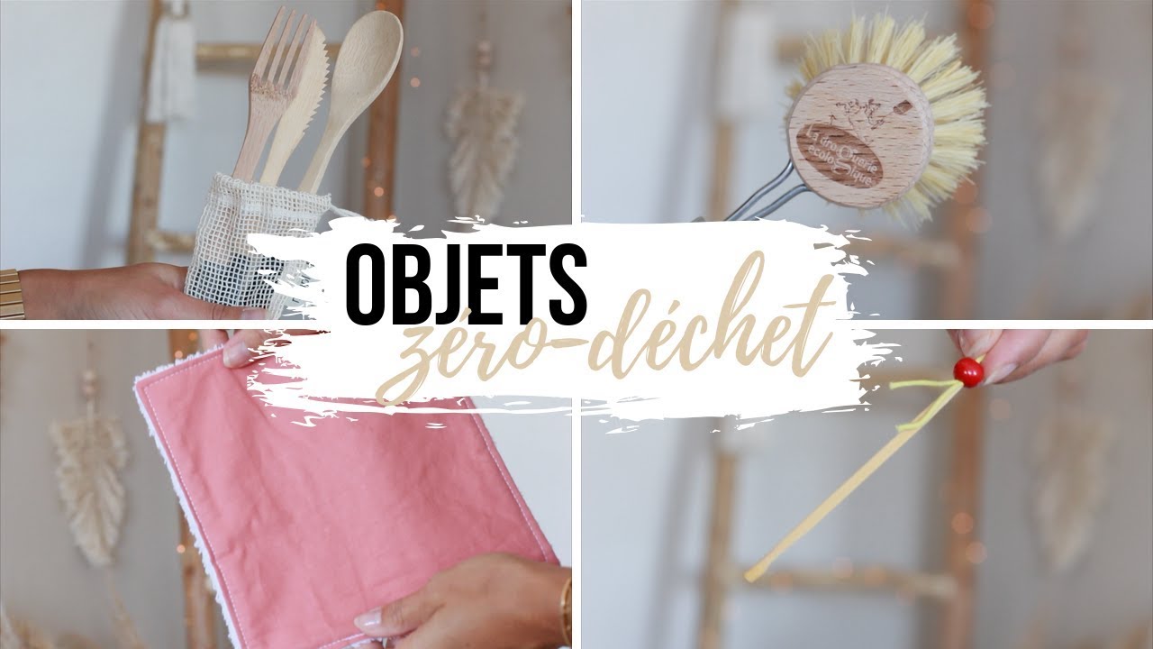 8 objets remplacés par des alternatives zéro déchet