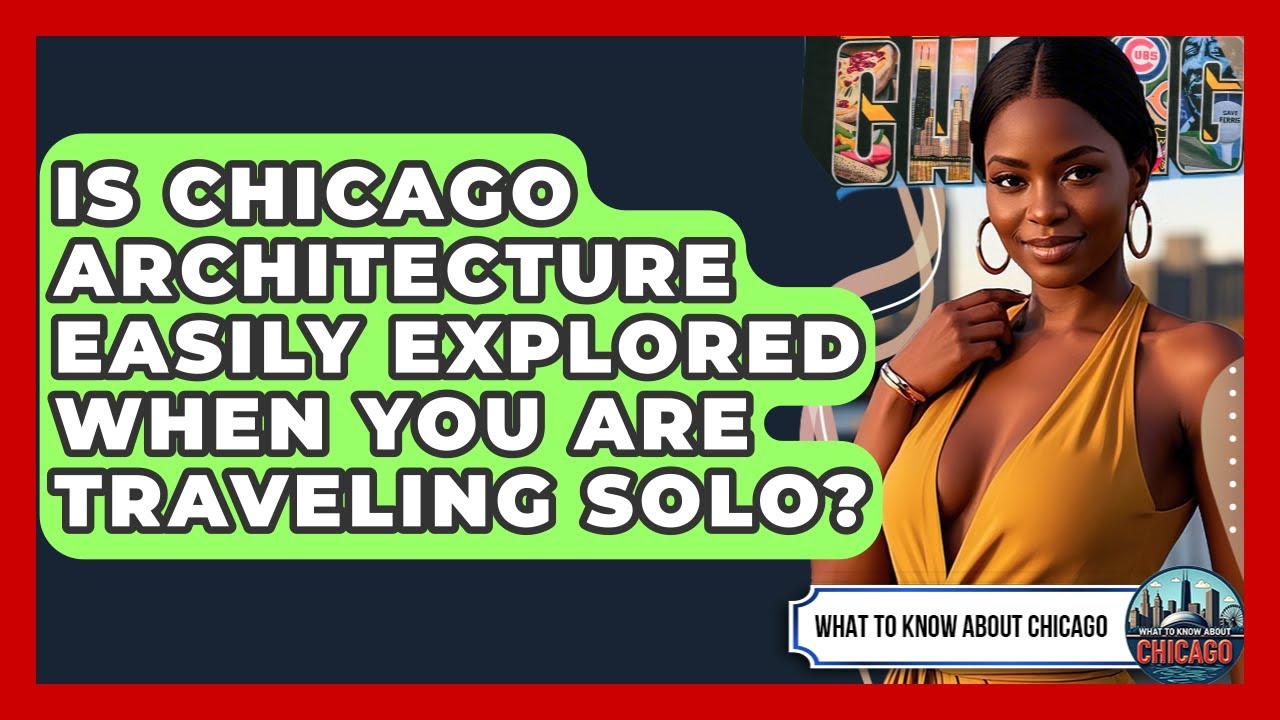 Is Chicago Architecture Easily Explored When You Are Traveling Solo? - What To Know About Chicago