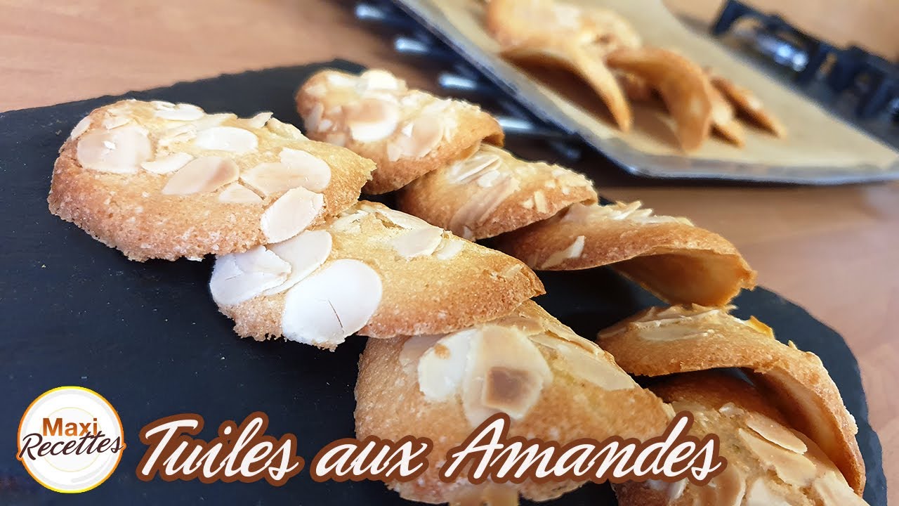 Tuiles aux Amandes - Recette Facile et Rapide