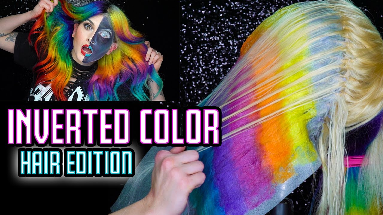 INVERTED COLOR CHALLENGE | Hair Color Edition
