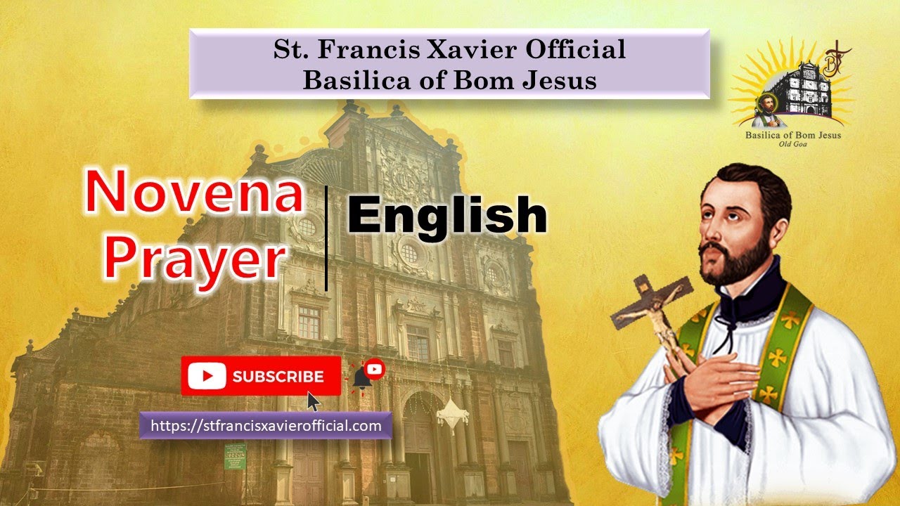 Novena Prayer to St Francis Xavier Prayer in English.