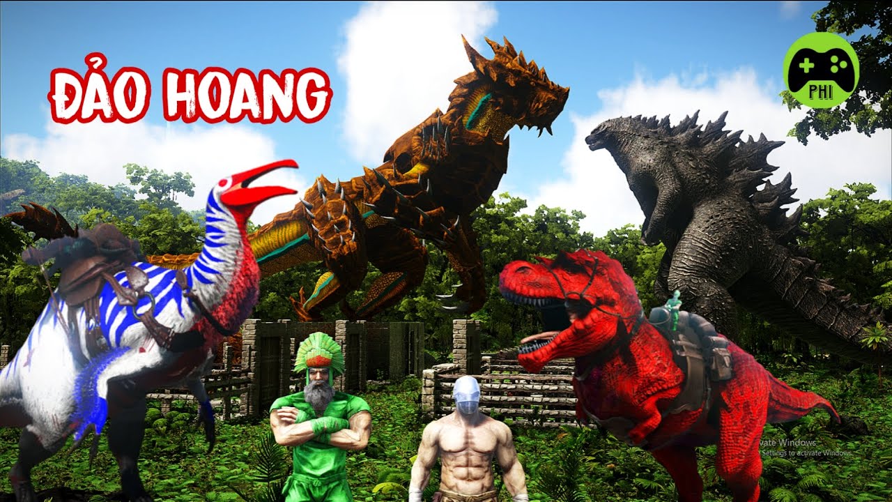 Sinh tồn trên đảo hoang cùng bro.
