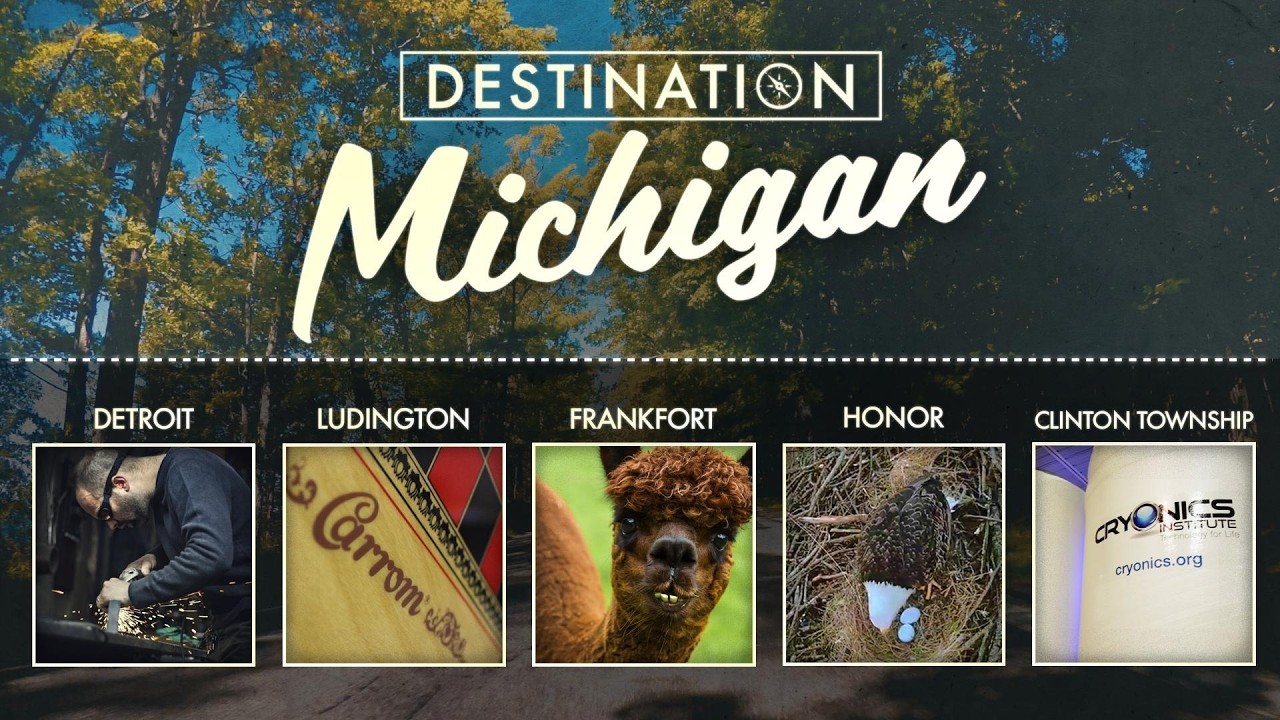 Destination Michigan | Detroit, Ludington, Frankfort, Honor & Clinton Township. Season 8 ep.4