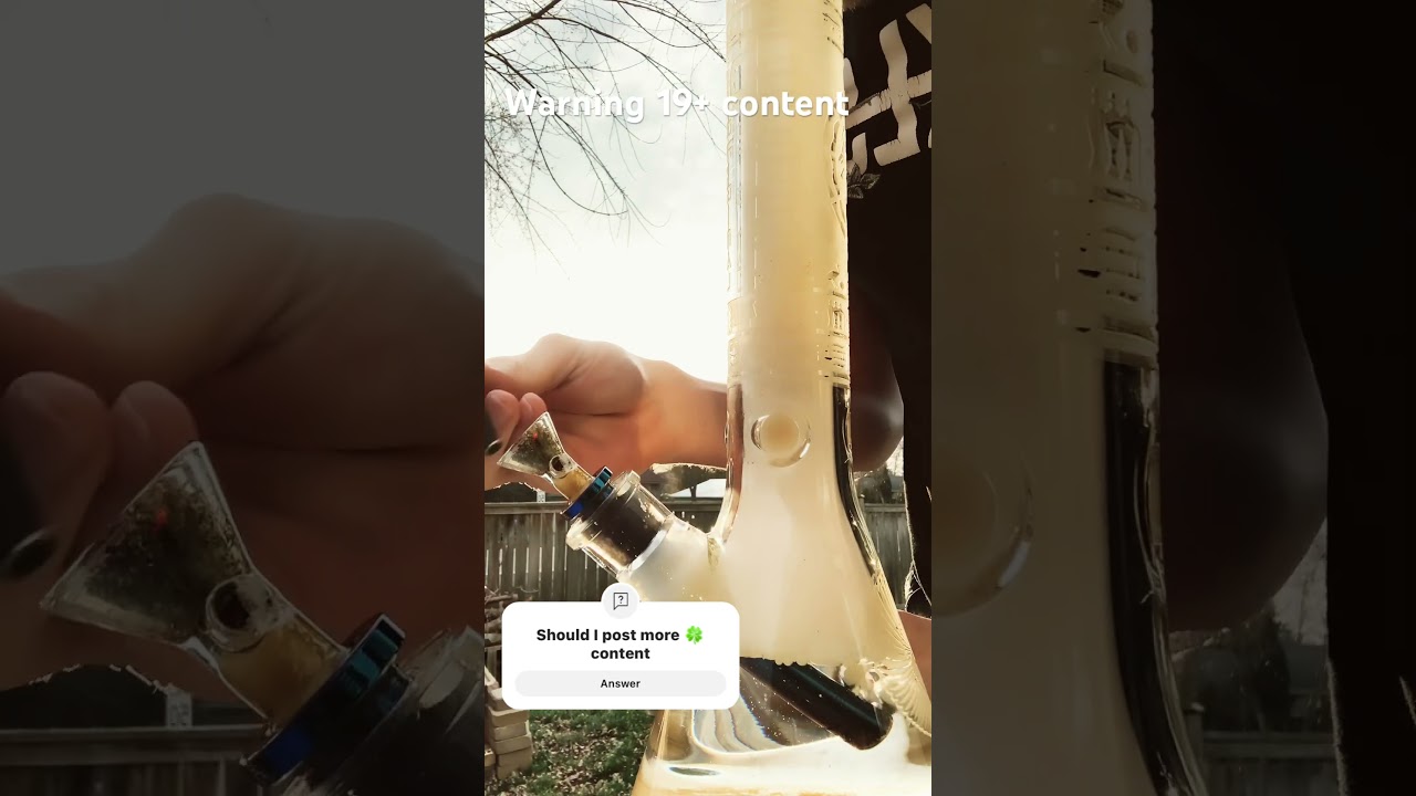 |19+| quick smoke sesh Q&A 🌿💨
