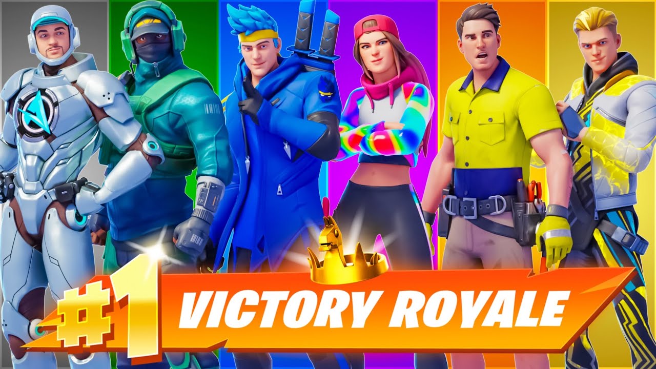 RANDOM FORTNITE YOUTUBER CHALLENGE!