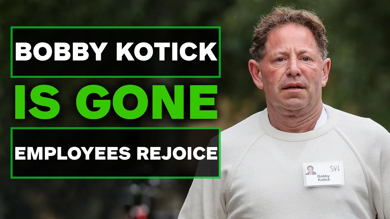 Bobby Kotick is GONE: Employees Rejoice Joining Xbox