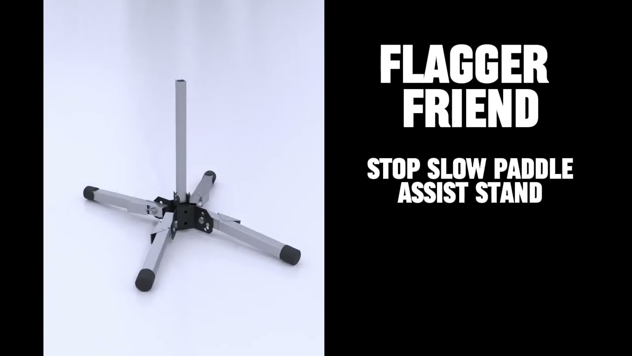 Flagger Assist Stands for Flagger Traffic Control #flaggers #flaggerlife #trafficcontrol