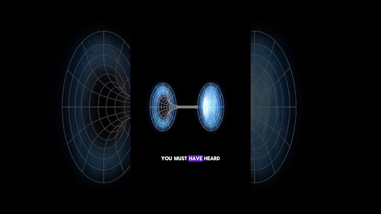 Wormhole Theory Explained 😲| #facts #shorts