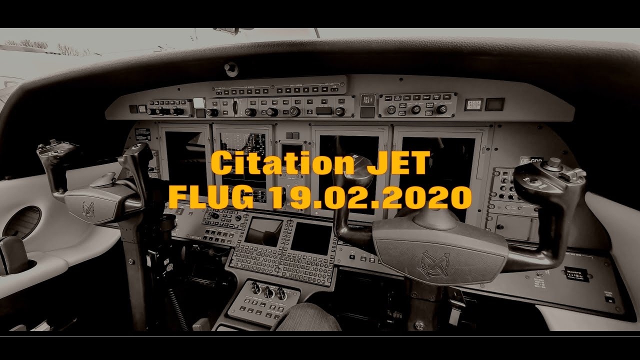 Citation JET CJ4 IFR Flight - Innsbruck (LOWI) - Salzburg (LOWS) - Cockpit View