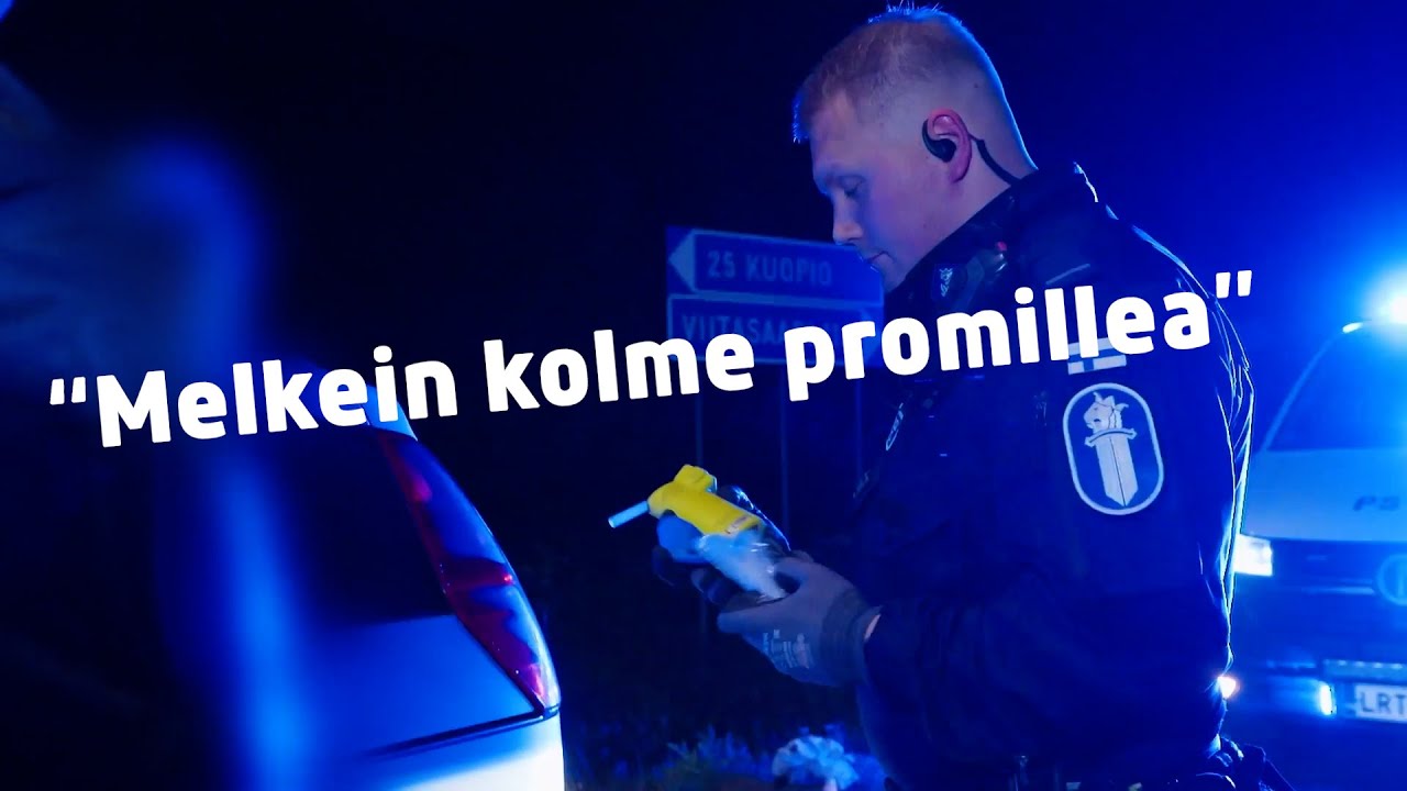 Rankasti päihtyneen kuskin autosta putoaa osia tielle: ”Pistää jopa vihaksi” | Poliisit 24/7