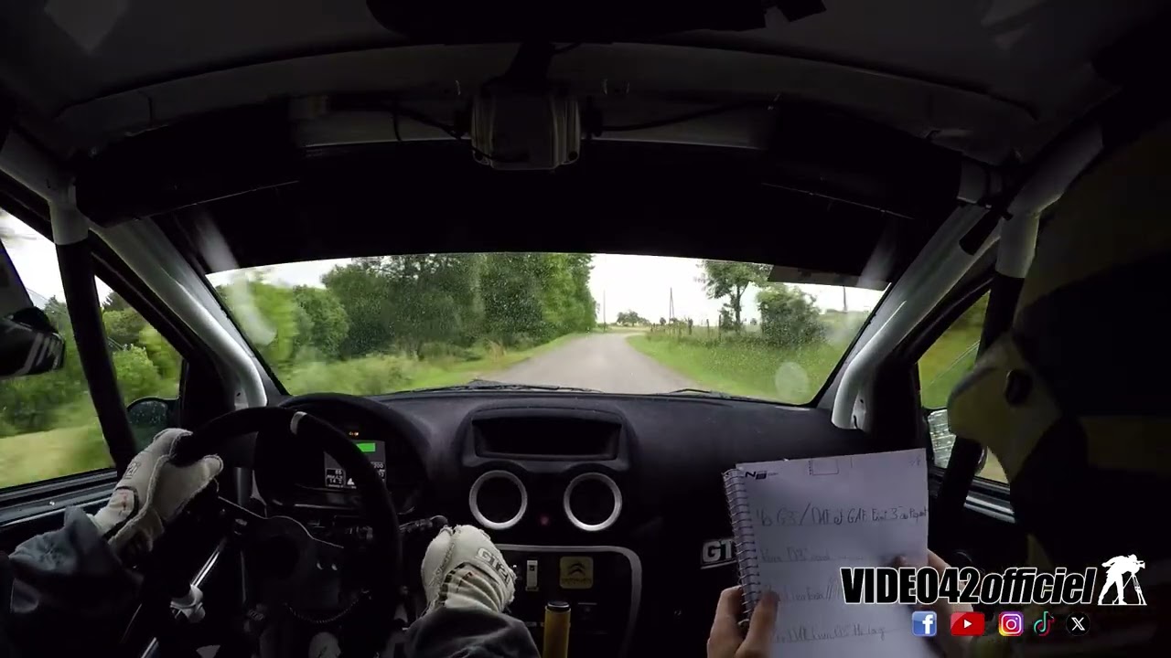 Rallye de la Côte Roannaise 2024 | BONNET/GRALLIEN | C2 R2 Max | ES1