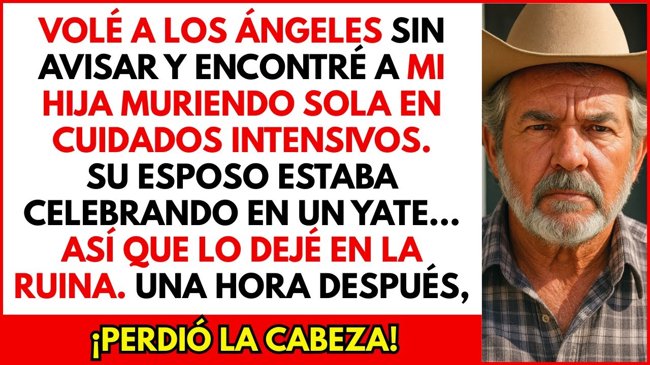 Mientras mi hija estaba en cuidados intensivos, su esposo se divertía en un yate. Una hora más tarde