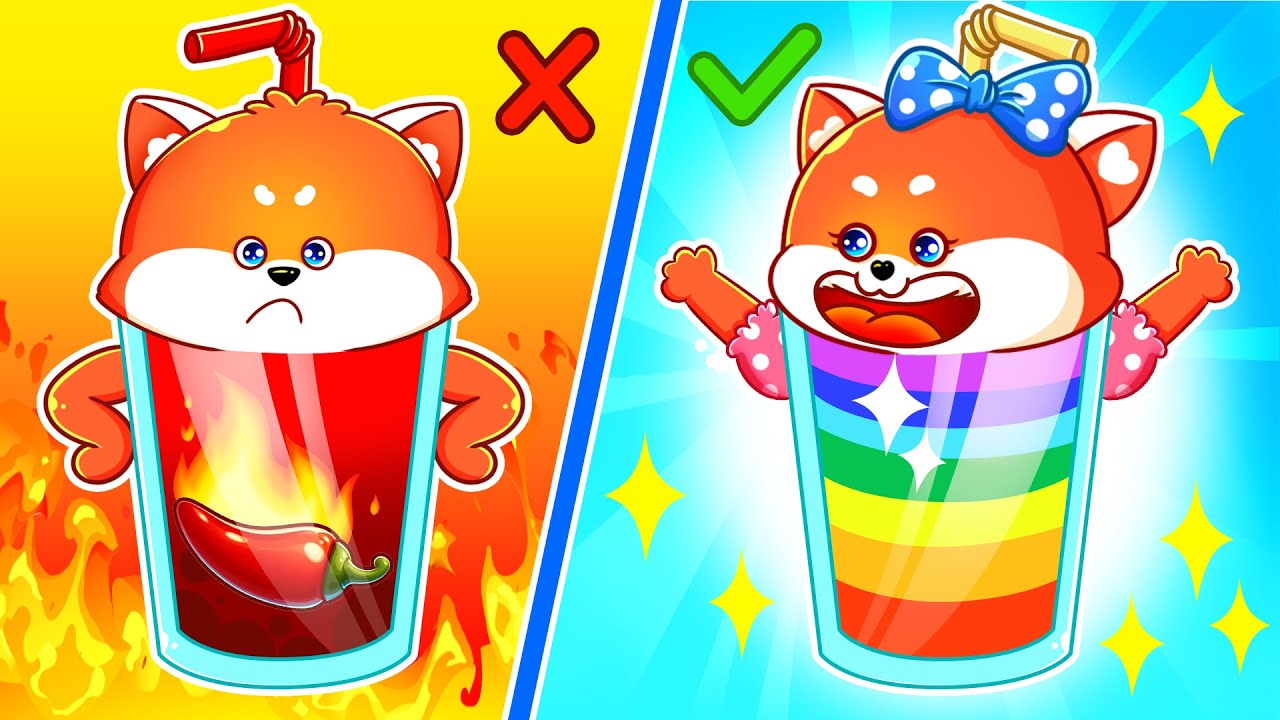 Rainbow Juice Song 🥤 + More Funny Kids Songs And Nusery Rhymes | Good Habits for Kids by Zee Zee