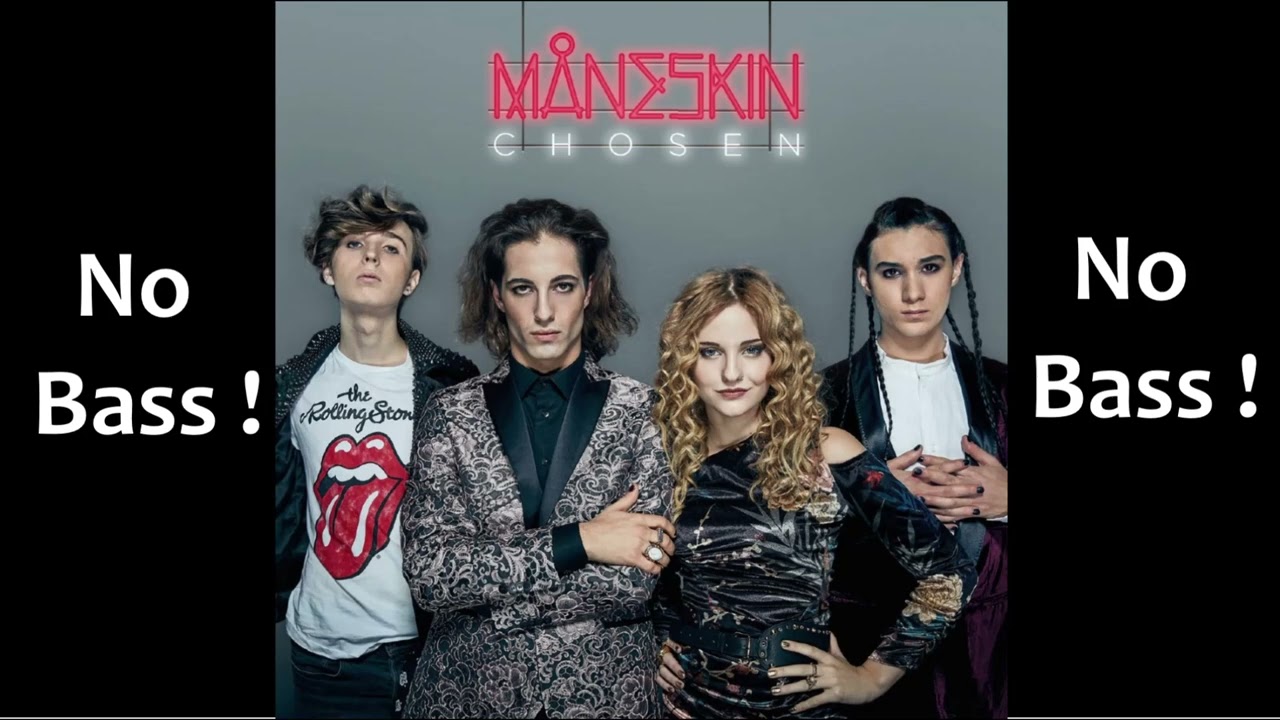 Chosen ► Maneskin ◄🎸► No Bass Guitar ◄🟢 Clic 👍🟢