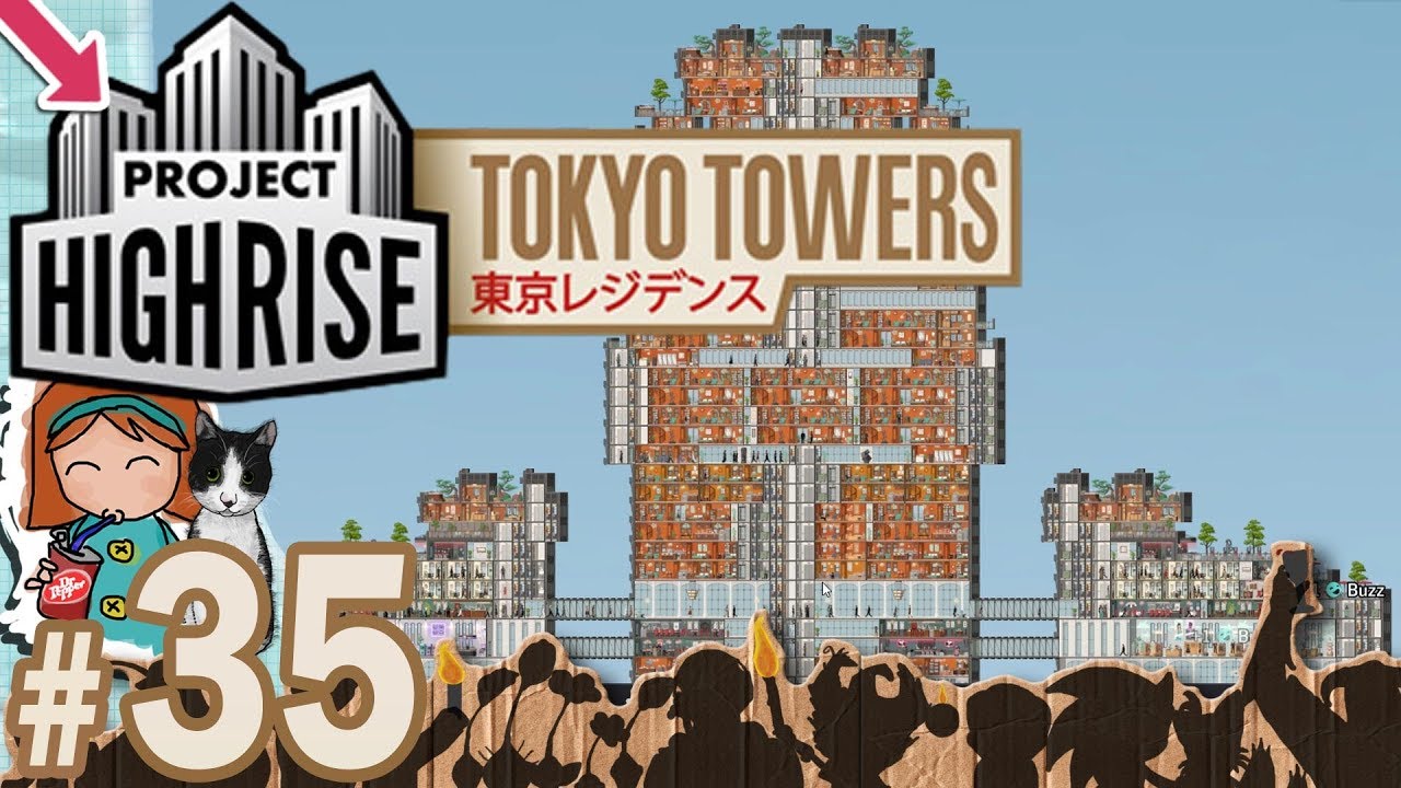 🏗️ Project Highrise: Tokyo Towers #35 - Luxury Duplex Penthouses