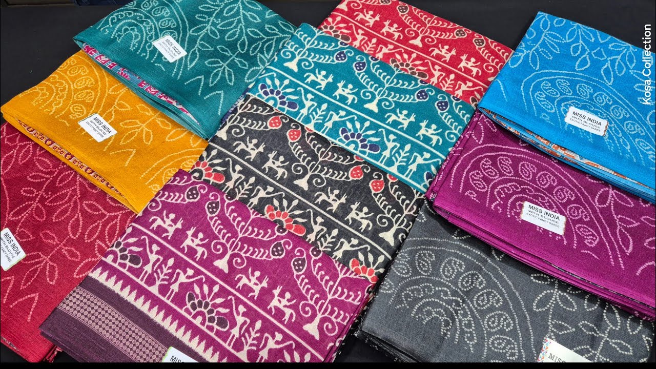 Affordable Khadi Silk Saree Collection ✨ Full Body Print | Budget Friendly Look | Cotton Silk Saree