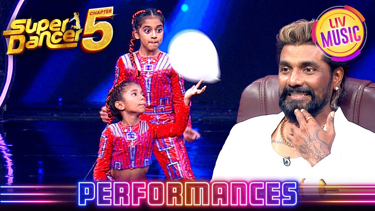 Remo के Balloon Challenge में Kavya और Sukriti ने दिया एक Unique Twist| Super Dancer 5| Performances