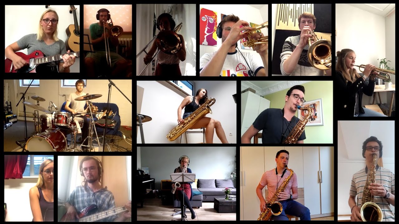 Schulmusik- Bigband | Earth, Wind & Fire: In the Stone (Homeoffice-Version)