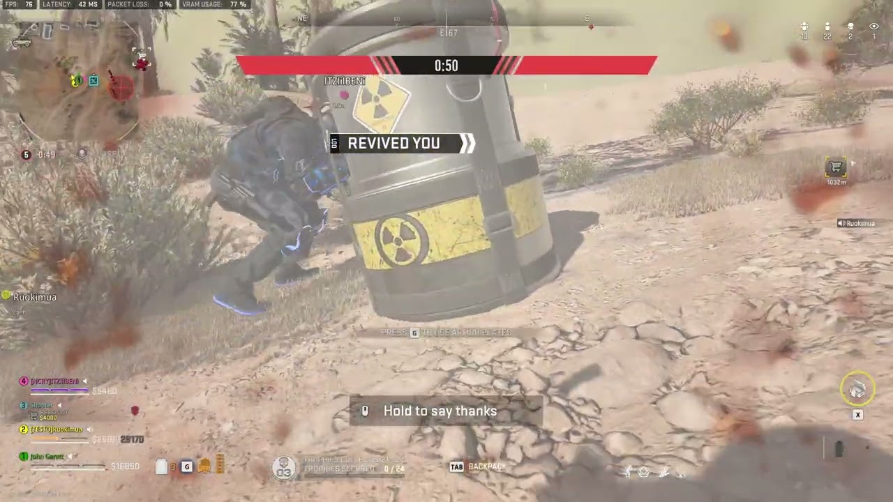 14-06-2023 Warzone Bomb defuse and win, but a cheater gets the reward. E-Sports Ready