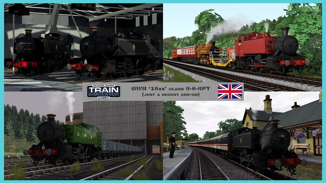 GWR '15xx' class Steam Locomotive review ~ Train Simulator
