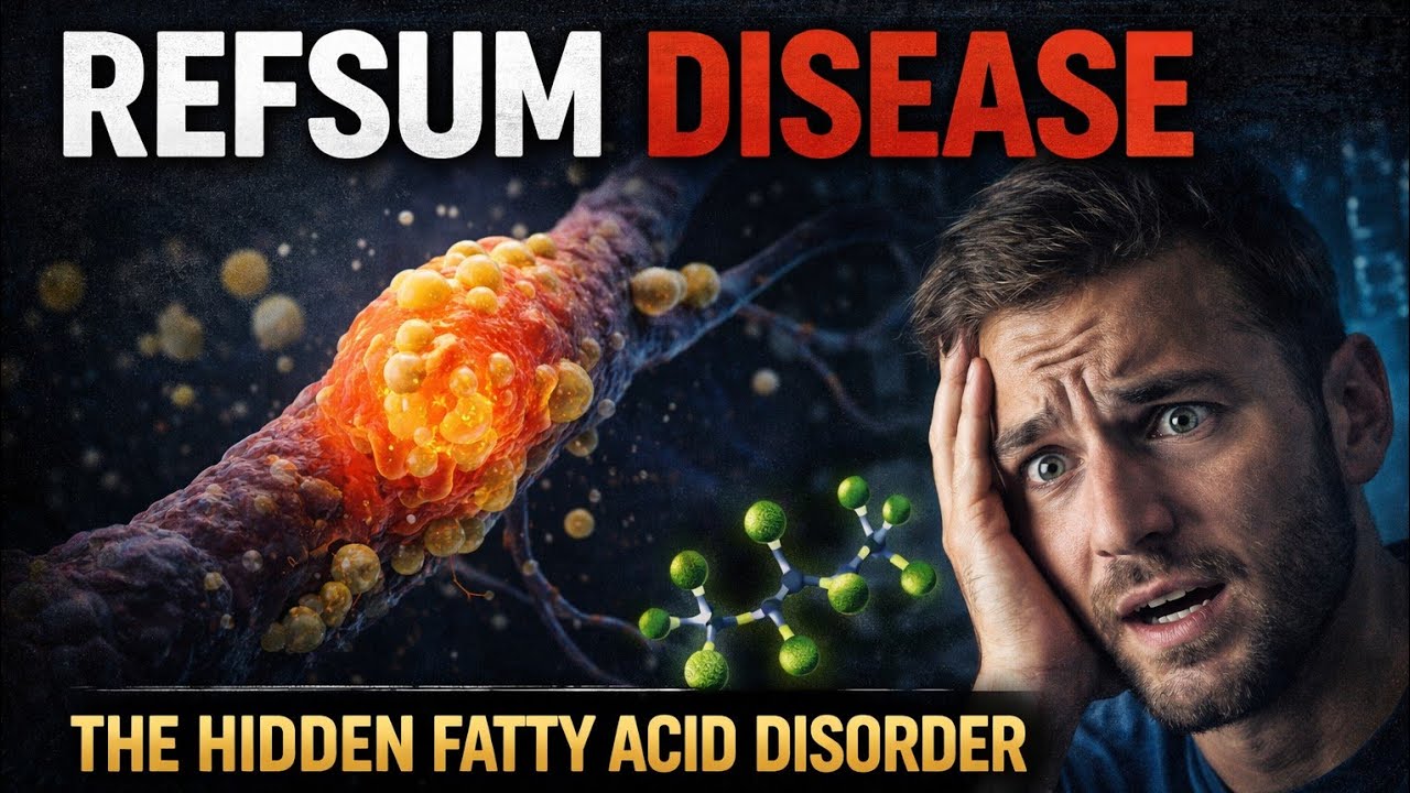 “Refsum Disease: The Hidden Genetic Disorder Affecting Vision, Nerves & Hearing”