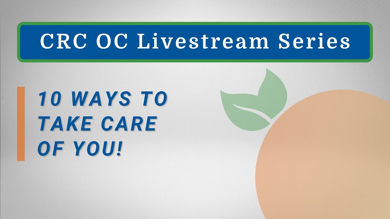 10 Ways to Take Care of You! - Livestream