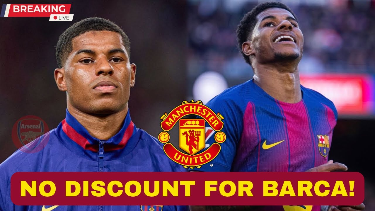 MAN UNITED WON’T REDUCE MARCUS RASHFORD FEE AS BARCELONA PUSH TO RETAIN ENGLAND STAR