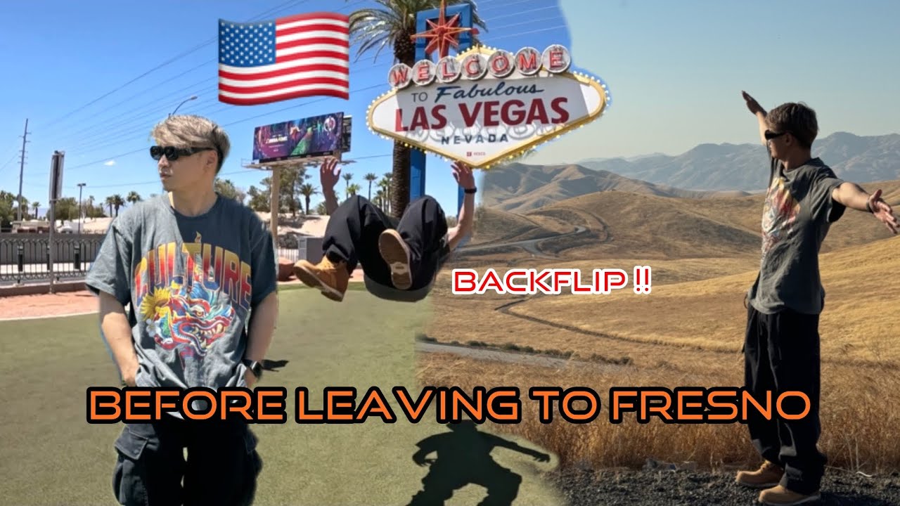 เดินทางไป Fresno ครั้งแรก 🇺🇸 First time going to Fresno