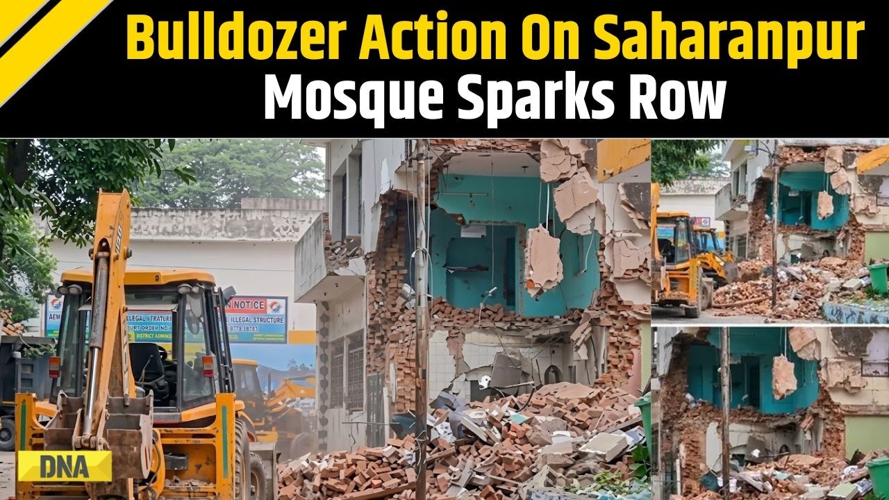 Saharanpur Mosque Demolition: Illegal Mosque Inside DM Office Complex Demolished In UP