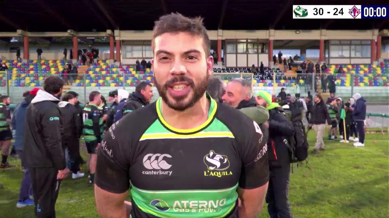 LA RUGBY L'AQUILA - UNIONE RUGBY FIRENZE