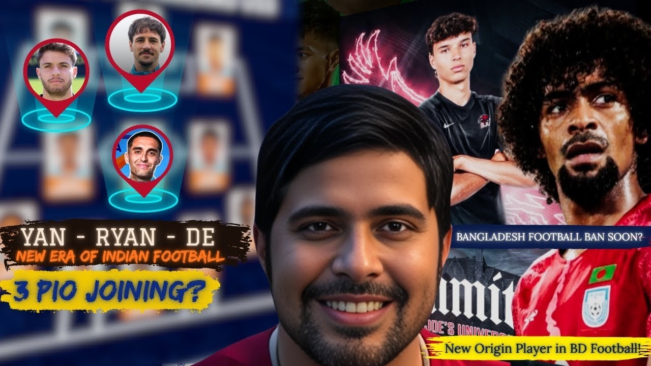 🔴Ryan Williams x Yan Dhanda x De Silva in PIO Indian Football| Bangladesh Football Origin New Player