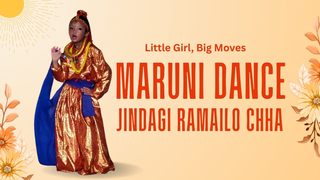 Little Girl, Big Moves 😍 Sandhaya Gurung Class 2  Jindagi Ramailo Chha  Nepali Dance 2024