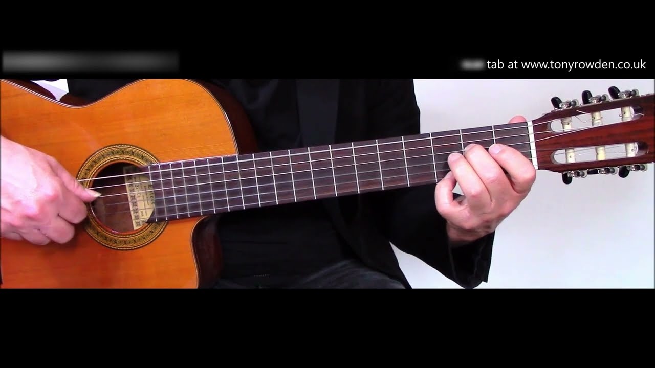 To France - Mike Oldfield (Tubular Bells) fingerstyle guitar solo - link to TAB in description