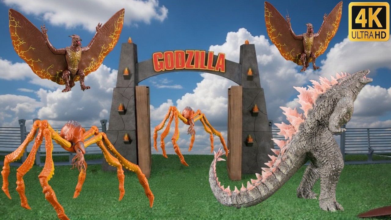 New Godzilla X Kong The New Empire Toys Unboxed 2026, Titanus Scylla, Rodan, Hiya Godzilla