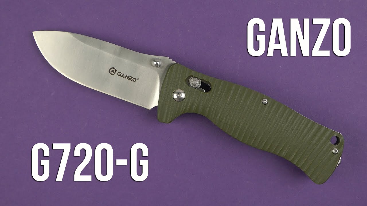 Распаковка Ganzo G720 Зеленый